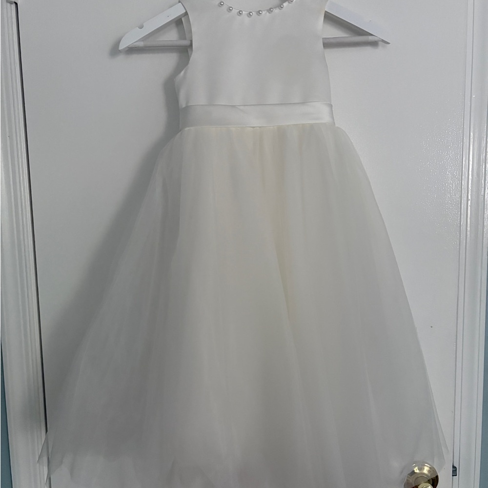 JJs House Ivory Kids Dress